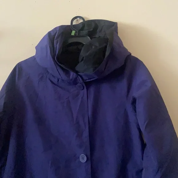 Eileen Fisher reversible rain coat - Picture 8 of 12